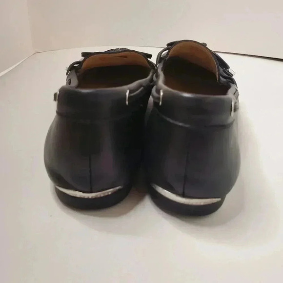 MICHAEL KORS Black Sutton Moccasin Flat Loafers size 7 - Picture 7 of 10